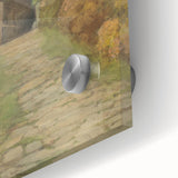 Old Yard - Impressionist Landscape Art by Lajos Csordák