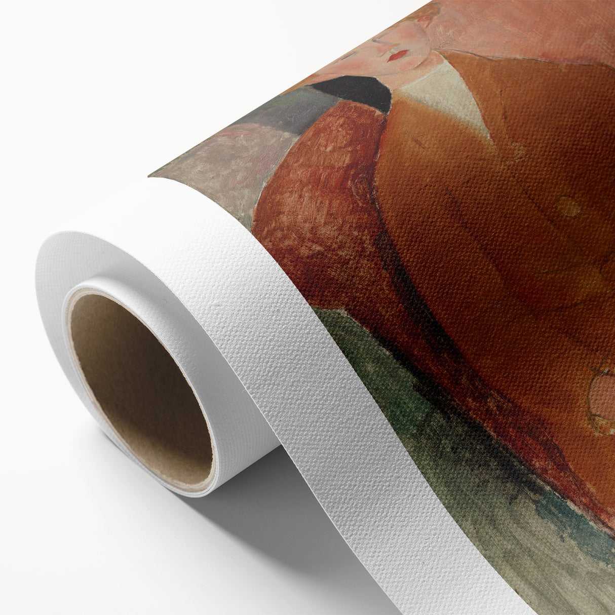 Modern Wall Art: Modigliani's Boy in Earthy Tones – Timeless Portrait Decor