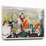 Expressionist Scene - Tingletangle by Edvard Munch | Vibrant Wall Art