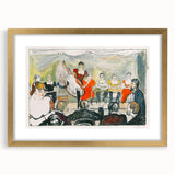 Expressionist Scene - Tingletangle by Edvard Munch | Vibrant Wall Art