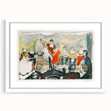 Expressionist Scene - Tingletangle by Edvard Munch | Vibrant Wall Art