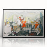 Expressionist Scene - Tingletangle by Edvard Munch | Vibrant Wall Art