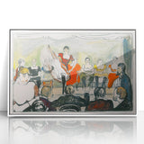 Expressionist Scene - Tingletangle by Edvard Munch | Vibrant Wall Art
