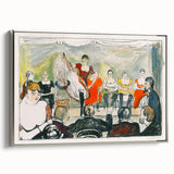 Expressionist Scene - Tingletangle by Edvard Munch | Vibrant Wall Art