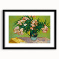 Van Gogh Oleanders - Impressionist Floral Wall Art Canvas Print