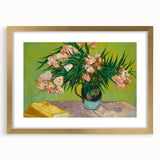 Van Gogh Oleanders - Impressionist Floral Wall Art Canvas Print