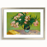 Van Gogh Oleanders - Impressionist Floral Wall Art Canvas Print