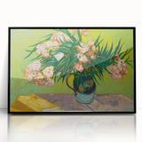 Van Gogh Oleanders - Impressionist Floral Wall Art Canvas Print