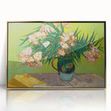 Van Gogh Oleanders - Impressionist Floral Wall Art Canvas Print
