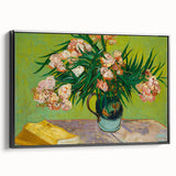 Van Gogh Oleanders - Impressionist Floral Wall Art Canvas Print