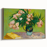 Van Gogh Oleanders - Impressionist Floral Wall Art Canvas Print
