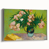 Van Gogh Oleanders - Impressionist Floral Wall Art Canvas Print