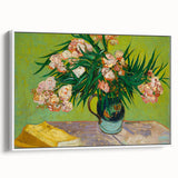 Van Gogh Oleanders - Impressionist Floral Wall Art Canvas Print