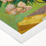Van Gogh Oleanders - Impressionist Floral Wall Art Canvas Print