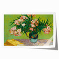 Van Gogh Oleanders - Impressionist Floral Wall Art Canvas Print