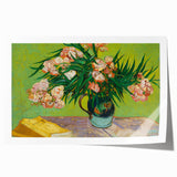 Van Gogh Oleanders - Impressionist Floral Wall Art Canvas Print
