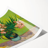 Van Gogh Oleanders - Impressionist Floral Wall Art Canvas Print