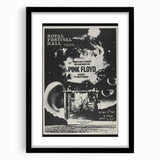Pink Floyd 1969 Royal Festival Hall Retro Concert Poster