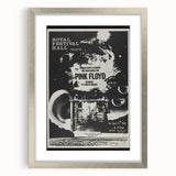 Pink Floyd 1969 Royal Festival Hall Retro Concert Poster