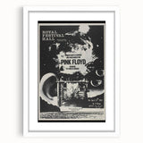 Pink Floyd 1969 Royal Festival Hall Retro Concert Poster