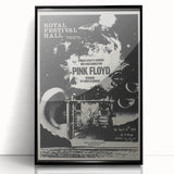 Pink Floyd 1969 Royal Festival Hall Retro Concert Poster