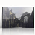 The Ruins of Holyrood Chapel - Romanticism Era Canvas Print