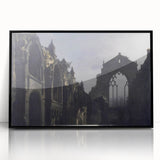 The Ruins of Holyrood Chapel - Romanticism Era Canvas Print