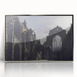 The Ruins of Holyrood Chapel - Romanticism Era Canvas Print