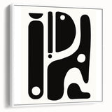 Minimalist Geometric Abstract Bedroom Wall Art – Framed & Canvas