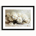 Framed Dining Room Prints - Elegant Floral Canvas Wall Art