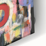 Colorful Abstract Wall Art – Modern Geometric Canvas for Living Room