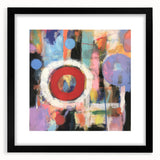 Colorful Abstract Wall Art – Modern Geometric Canvas for Living Room