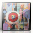 Colorful Abstract Wall Art – Modern Geometric Canvas for Living Room