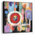 Colorful Abstract Wall Art – Modern Geometric Canvas for Living Room