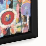 Colorful Abstract Wall Art – Modern Geometric Canvas for Living Room