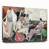 Elegant Art Deco Wall Art – 1920s Theater Scene with Glamorous Style