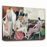 Elegant Art Deco Wall Art – 1920s Theater Scene with Glamorous Style