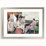 Elegant Art Deco Wall Art – 1920s Theater Scene with Glamorous Style