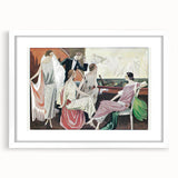 Elegant Art Deco Wall Art – 1920s Theater Scene with Glamorous Style
