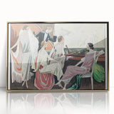 Elegant Art Deco Wall Art – 1920s Theater Scene with Glamorous Style