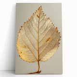Floral and botanical wall art stretched canvas featuring vibrant colors and intricate leaf designs, perfect for modern home decor. Ideal for enhancing living spaces.