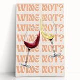 Black and white stretched canvas depicting various kitchen utensils, ideal for kitchen wall art.