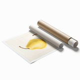 Extra large rolled print featuring a vibrant array of fruits and floral designs.