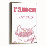 Framed canvas featuring a vintage poster-style landscape painting with predominantly black tones.