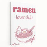 Large stretched canvas featuring a colorful illustration of assorted vegetables, ideal for kitchen wall art.