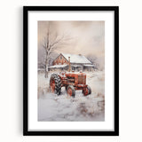 Rustic Winter Farm – Cozy Christmas Wall Hangings