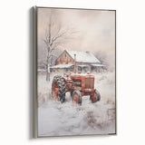 Rustic Winter Farm – Cozy Christmas Wall Hangings