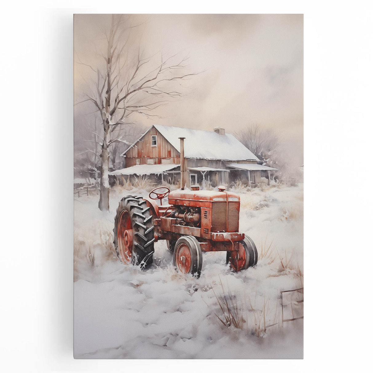Rustic Winter Farm – Cozy Christmas Wall Hangings