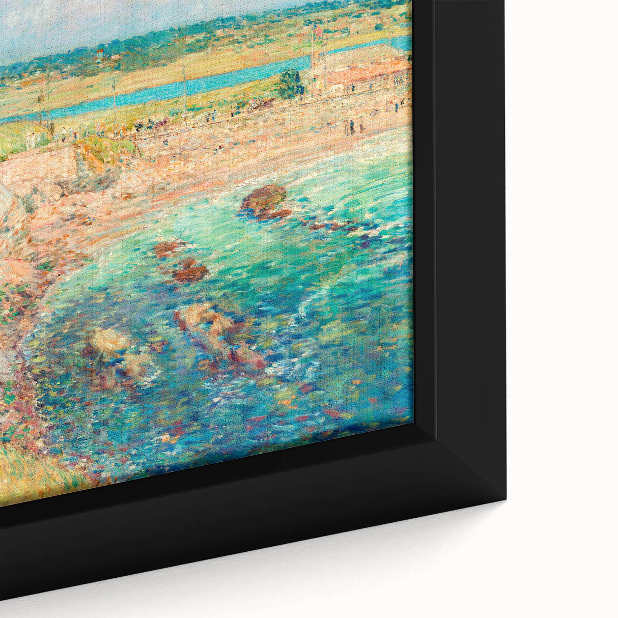 Childe Hassam's Bailey’s Beach - Impressionist Coastal Landscape Print