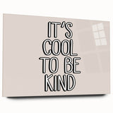 It's Cool to Be Kind Boys Room Wall Art – Kids Wall Art Prints